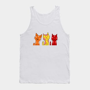 CUTE KITTENS CAT LOVERS Tank Top